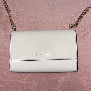 Michael Kors light cream Jetset travel Crossbody